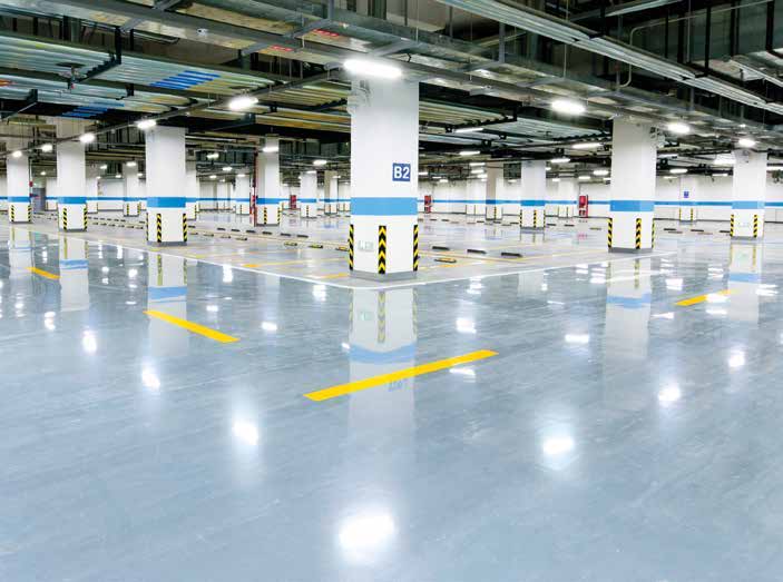 Industrial facility coating project