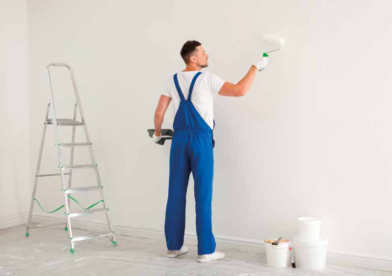 Luxury villa exterior painting